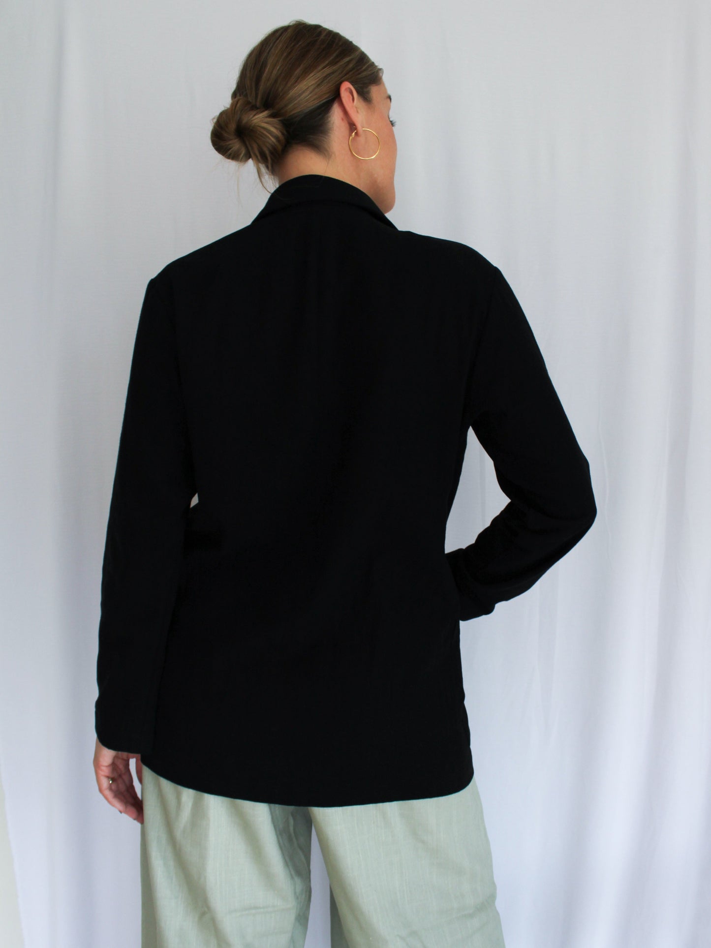 Zuva relaxed blazer (black)