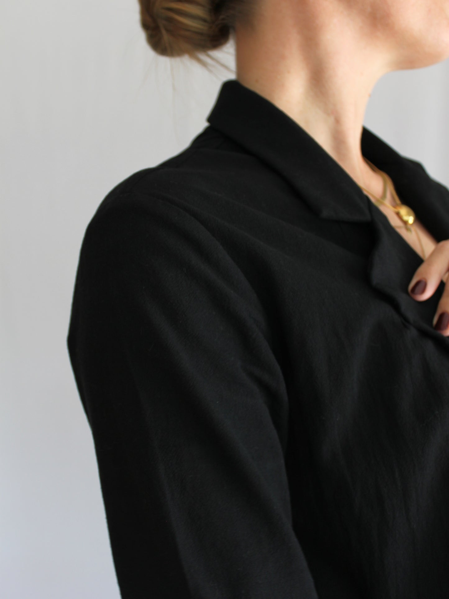 Zuva relaxed blazer (black)