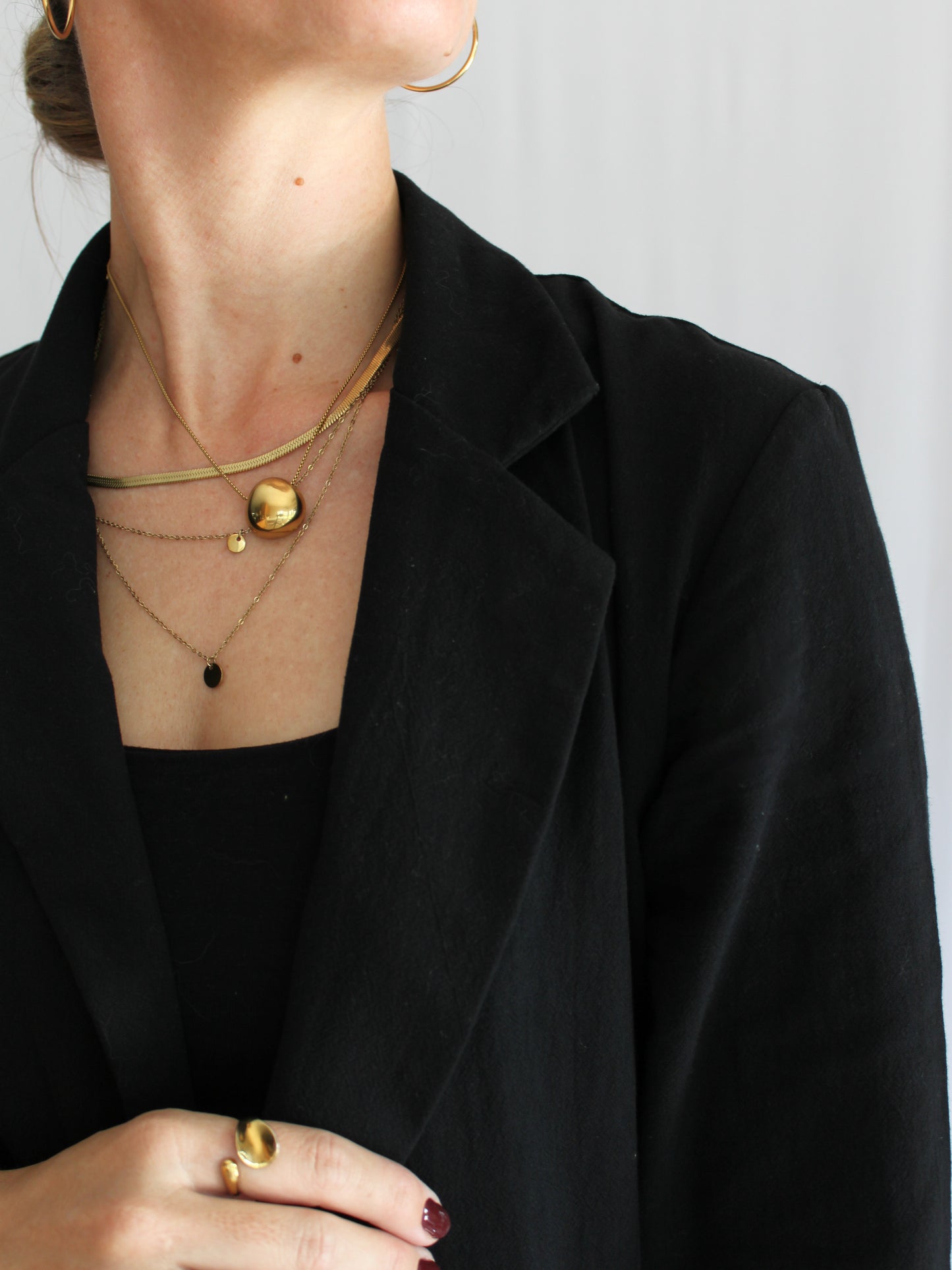 Zuva relaxed blazer (black)