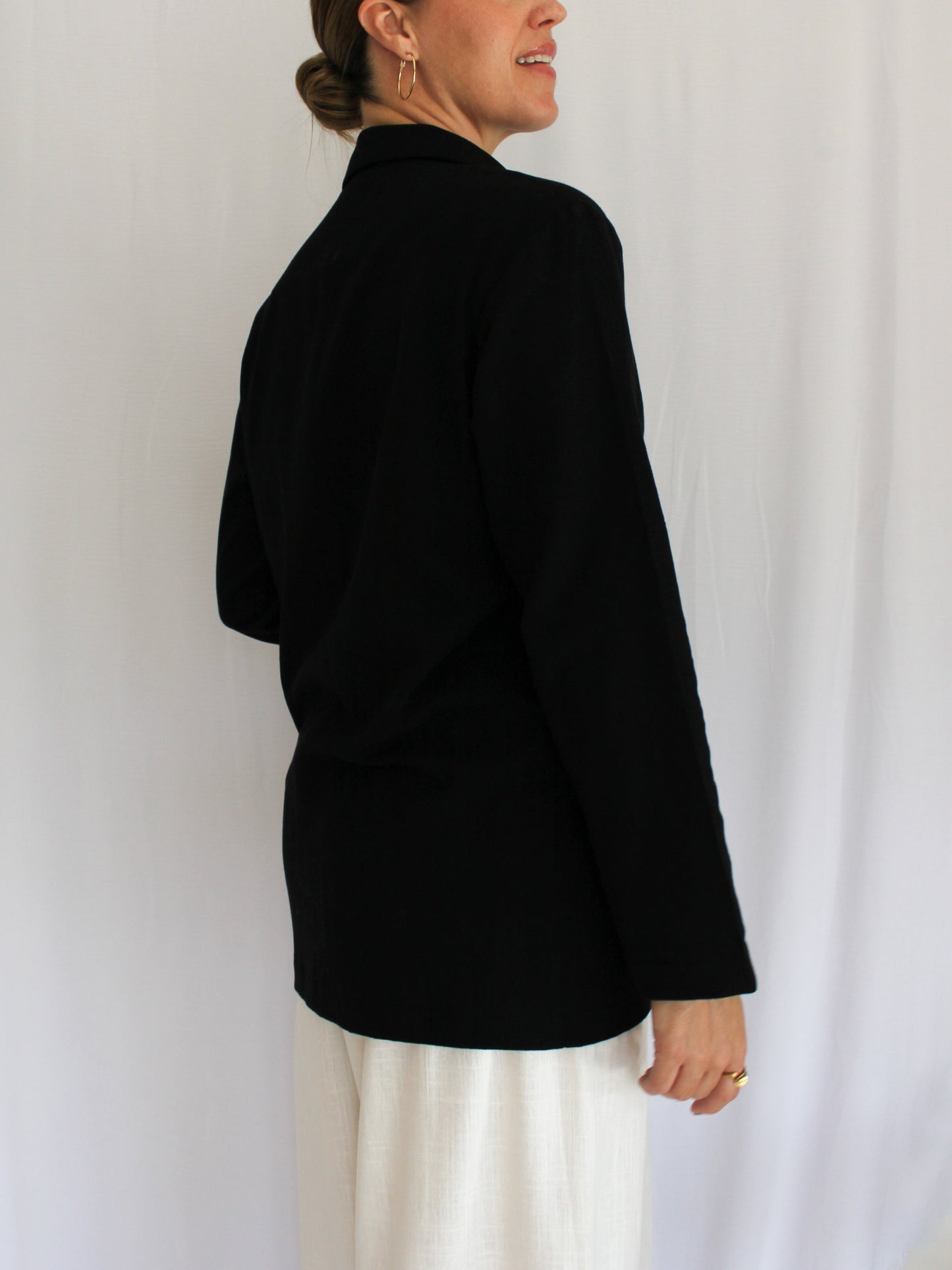 Zuva relaxed blazer (black)