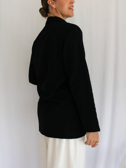 Zuva relaxed blazer (black)